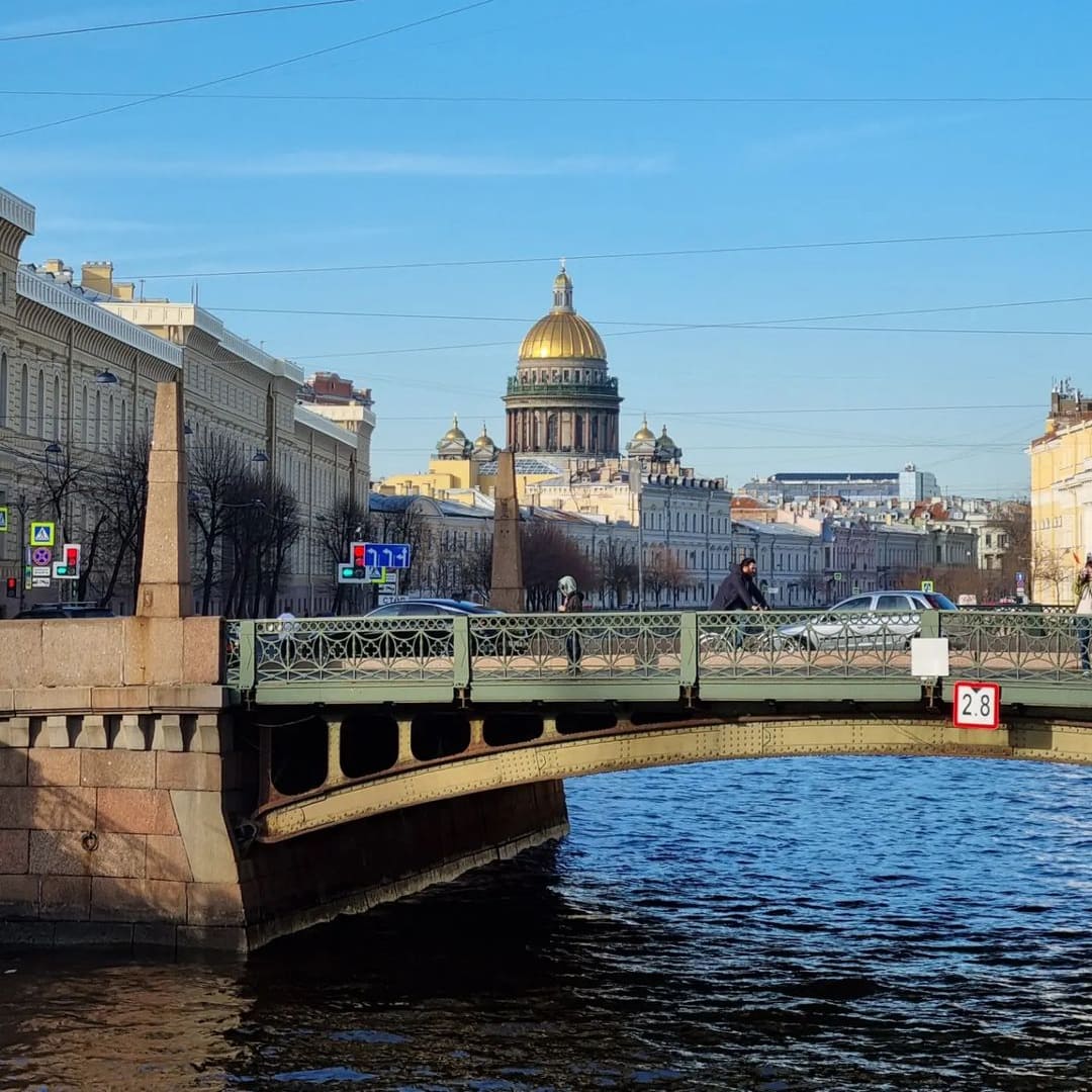 Египетский мост в Петербурге